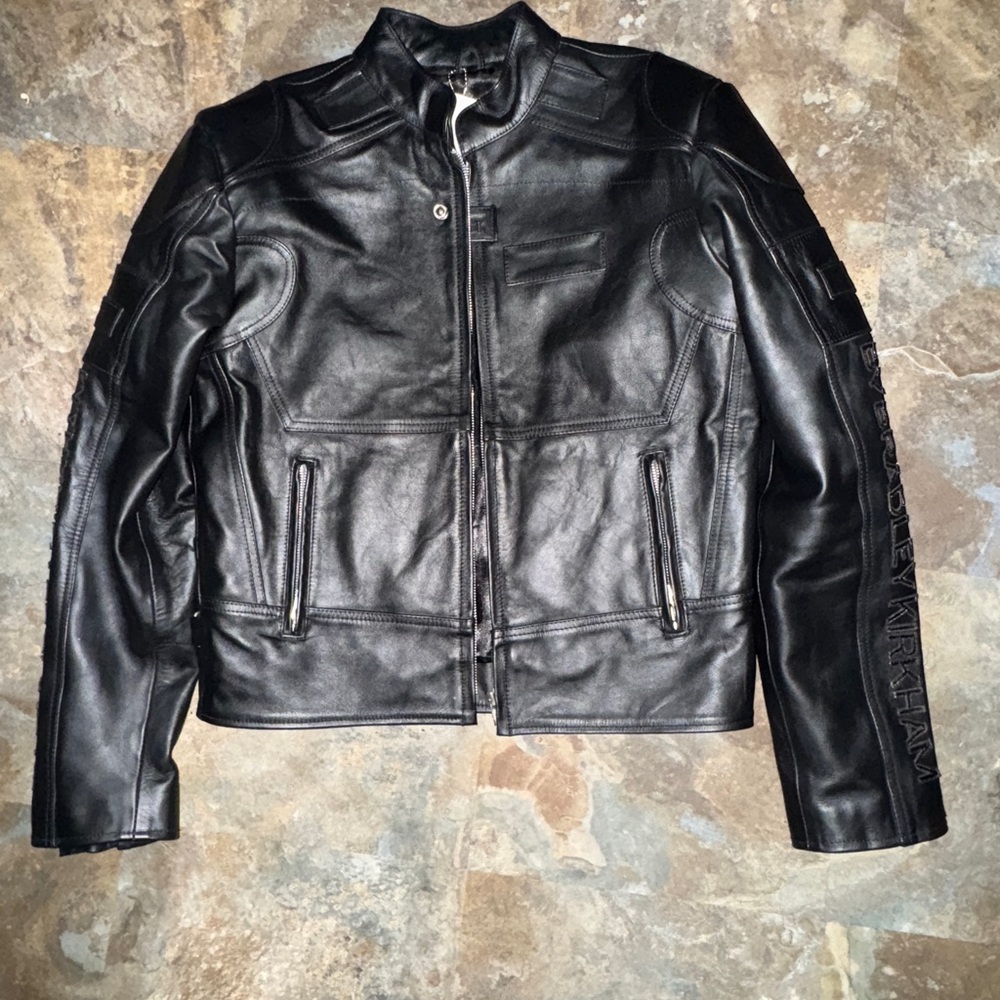 Leather moto “Riot” jacket By Bradley Kirkham